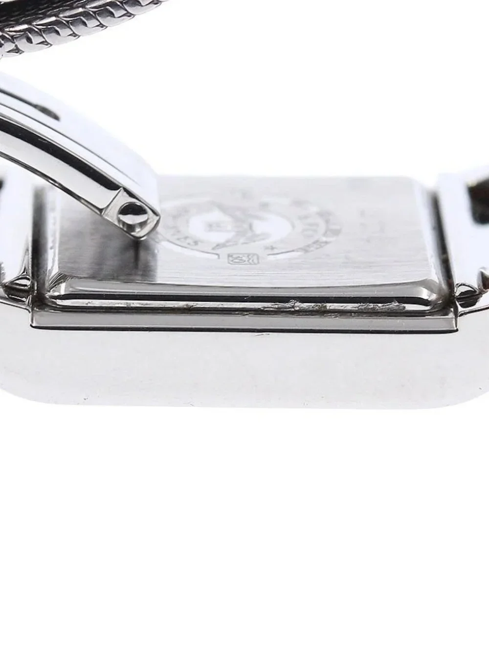 LONGINES L5.173.4 Square Silver Dial Quartz Ladies Watch_968075